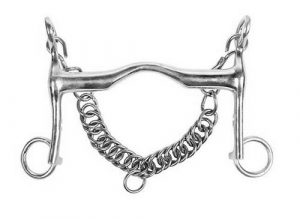 Bocado Caballo Acero Inoxidable - Estilo Occidental