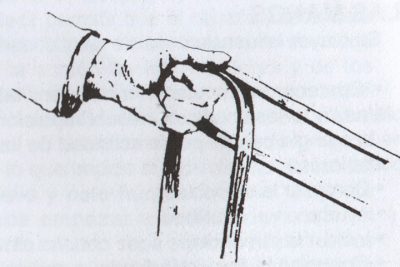 dos riendas a una mano